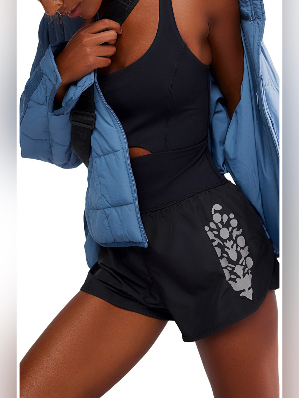 FP Movement Righteous Runsie Reflect Romper Sz-M - Picture 3 of 15